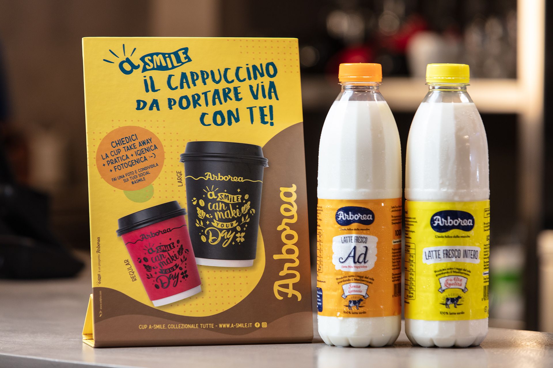 A-SMILE CAPUCCINO AROMATIZZATO ARBOREA