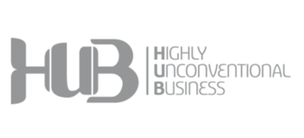 Logo highly unconventional business SED PLUS AGENZIA CREATIVA ORISTANO