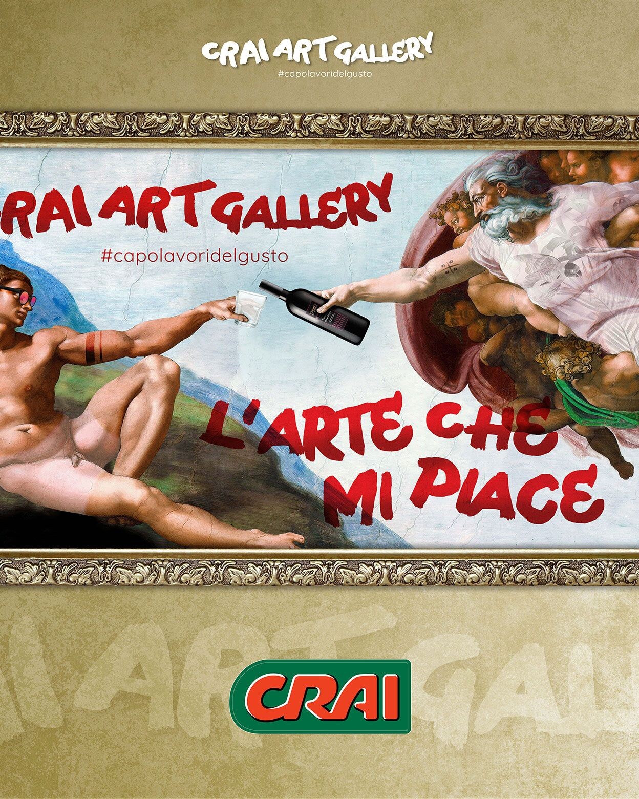 CRAI art galley capolavori del gusto