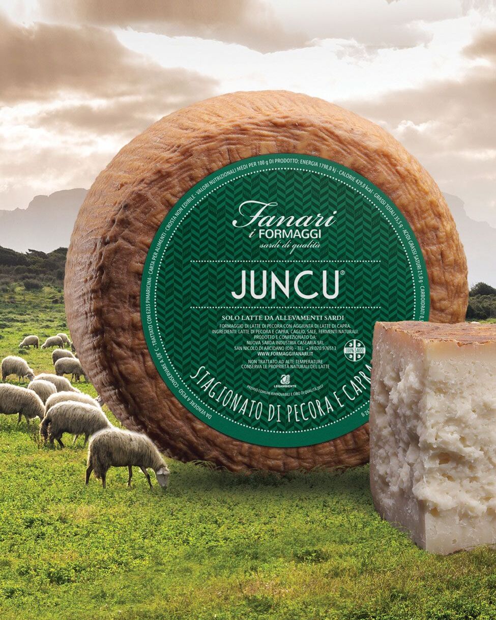 Fanari Formaggi Juncu Stagionato di pecora e capra