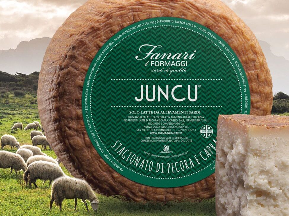 Fanari Formaggi Juncu Stagionato di pecora e capra