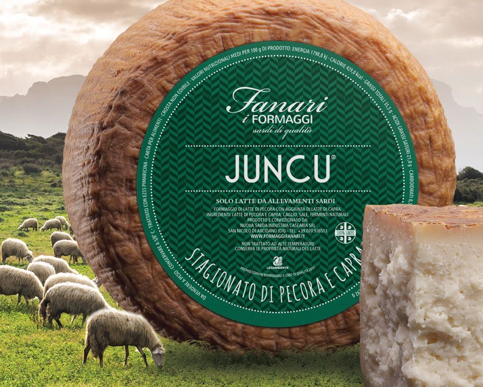 Fanari Formaggi Juncu Stagionato di pecora e capra