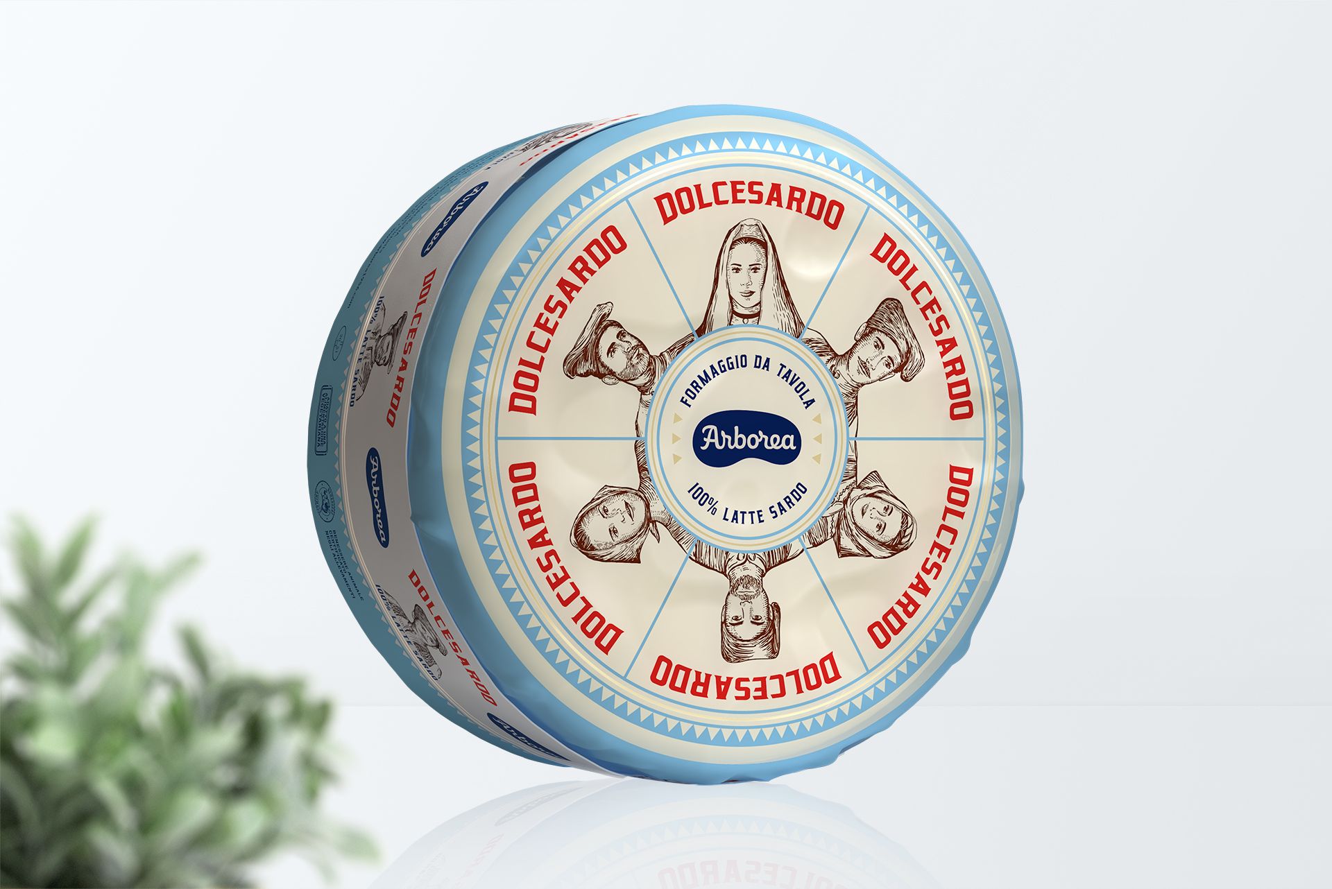 Restyling DOLCESARDO ARBOREA. Forma intera di DOLCESARDO dopo il restyling