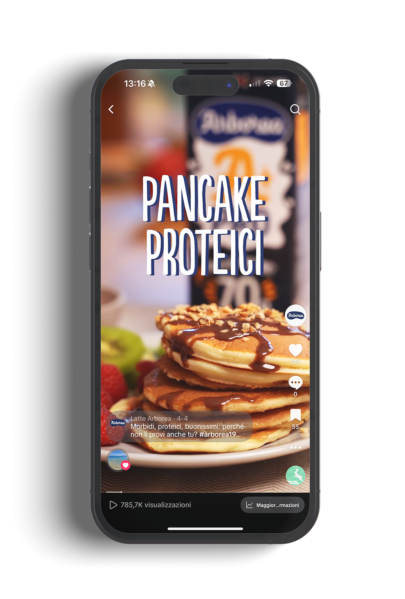 Arborea Pancacke proteici - Content Creation by SEDPLUS