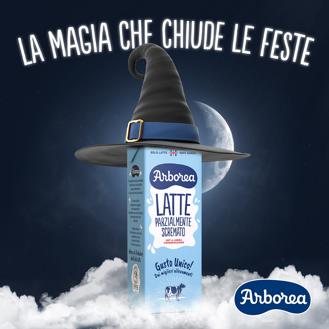 Arborea latte parzialmente scremato