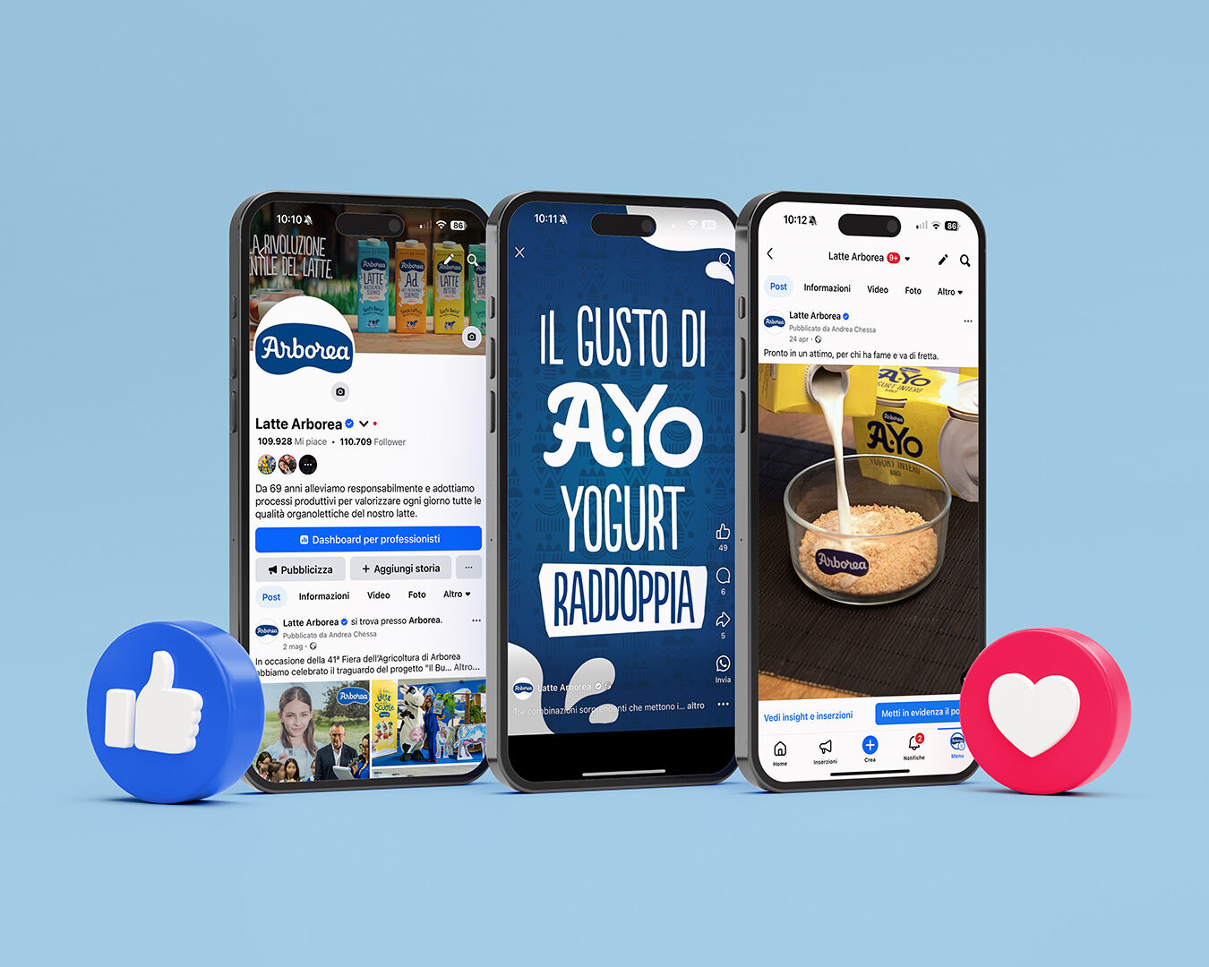 Arborea feed social media - Content creation by SEDPLUSa