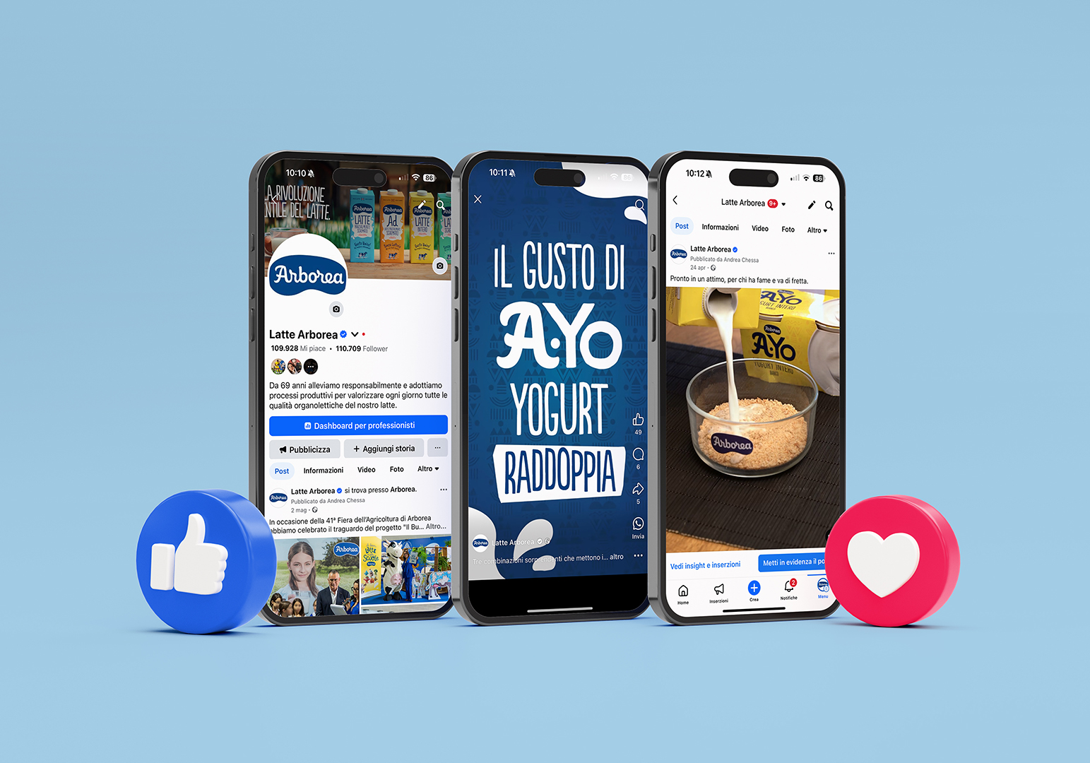 Arborea feed social media - Content creation by SEDPLUSa