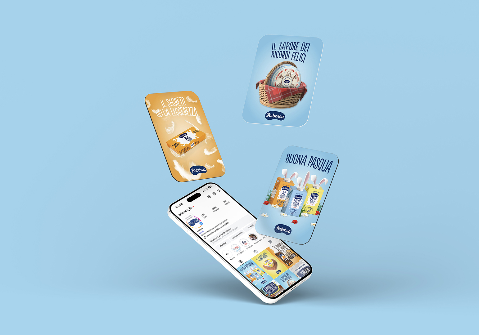 Arborea feed social media - Content creation by SEDPLUSa