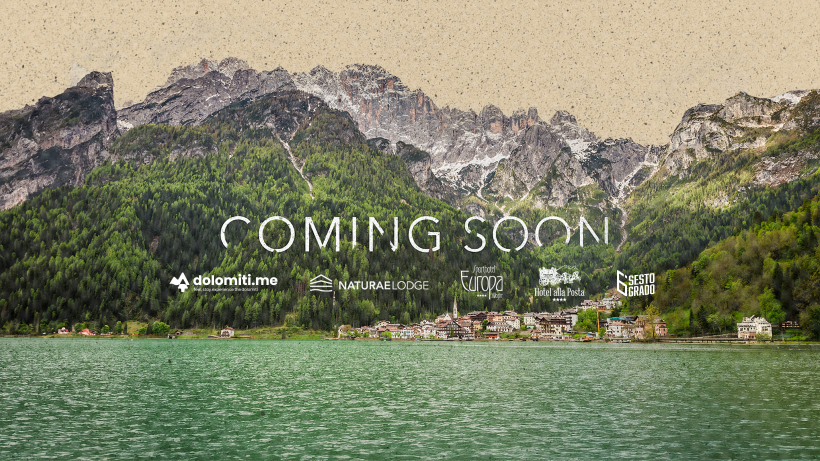 Coming Soon Dolomiti.me Brand by SEDPLUS